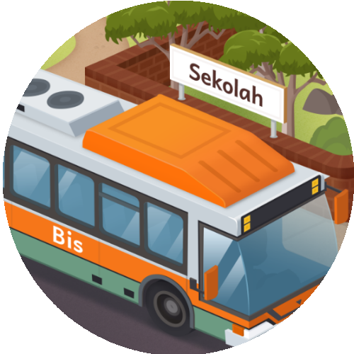 Bus Circle Indonesian